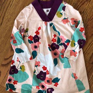 Tea Collection A-Line Dress with bold flowers